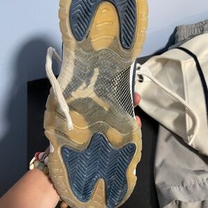 Jordan 11 navy snakeskins